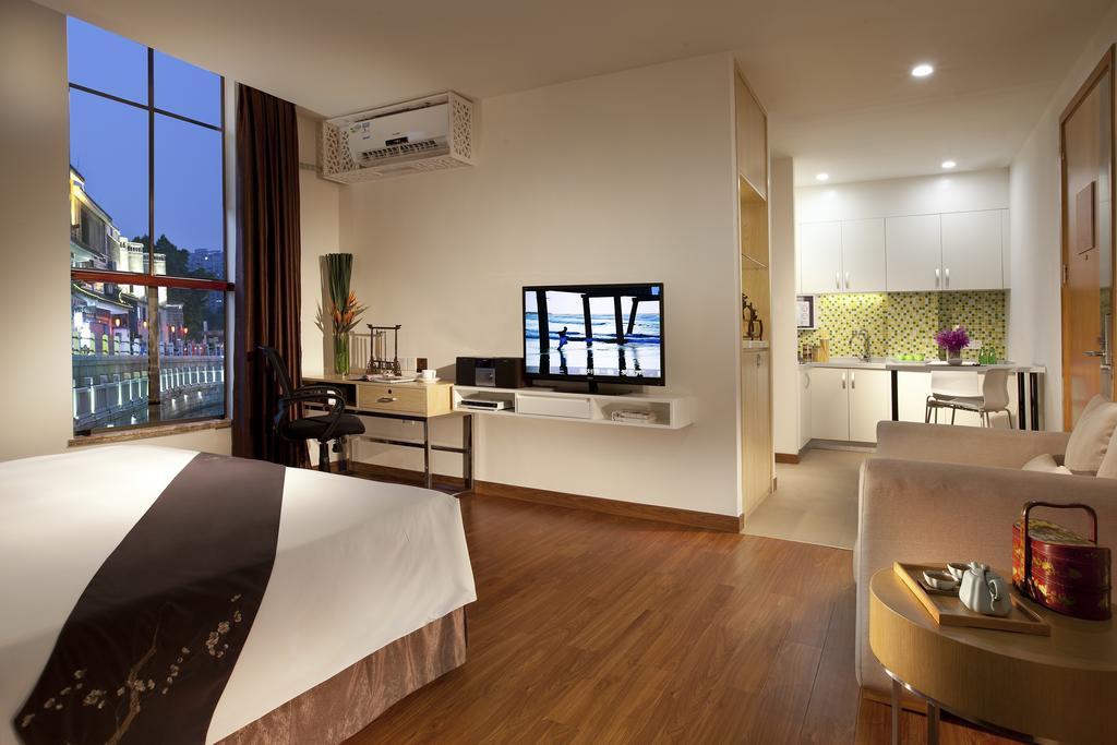Citadines Lizhiwan Guangzhou Apartamentos Habitación foto
